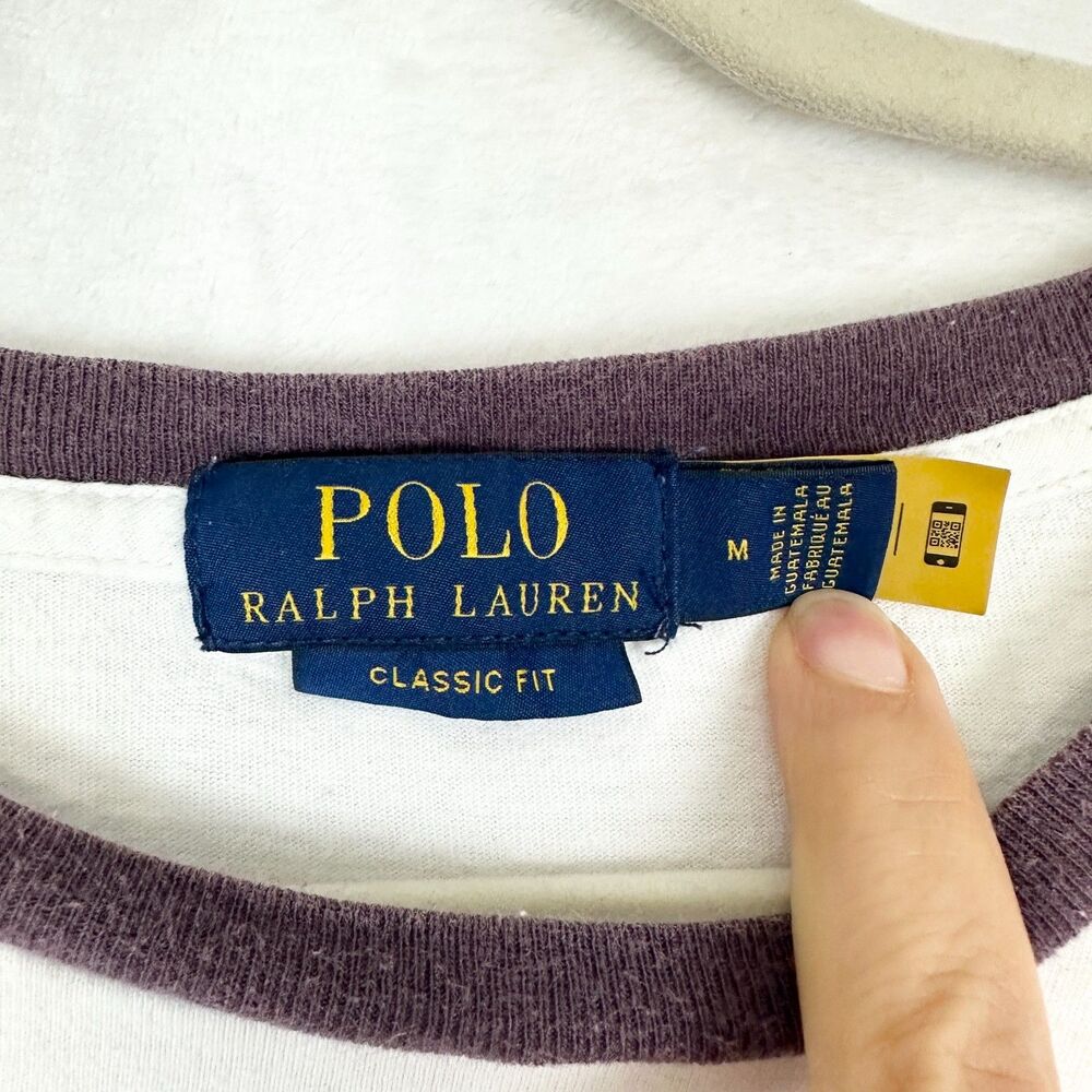 Polo Ralph Lauren Men's Classic Fit Polo Bear Tee Shirt Size Medium Preppy - Picture 5 of 5